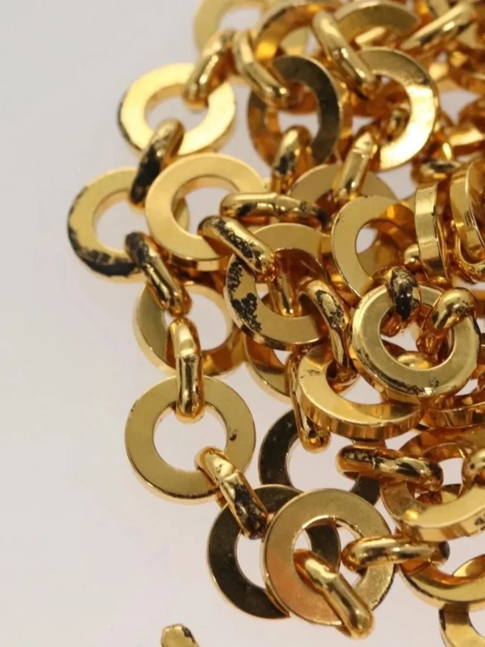 Salvatore Ferragamo Gancini Hand Bag Suede 2way Black Gold Auth BA2414 - Picture 10 of 16